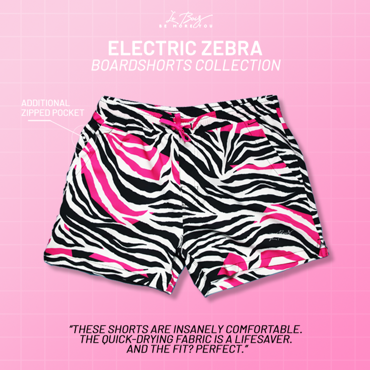 ELECTRIC ZEBRA Boardshorts